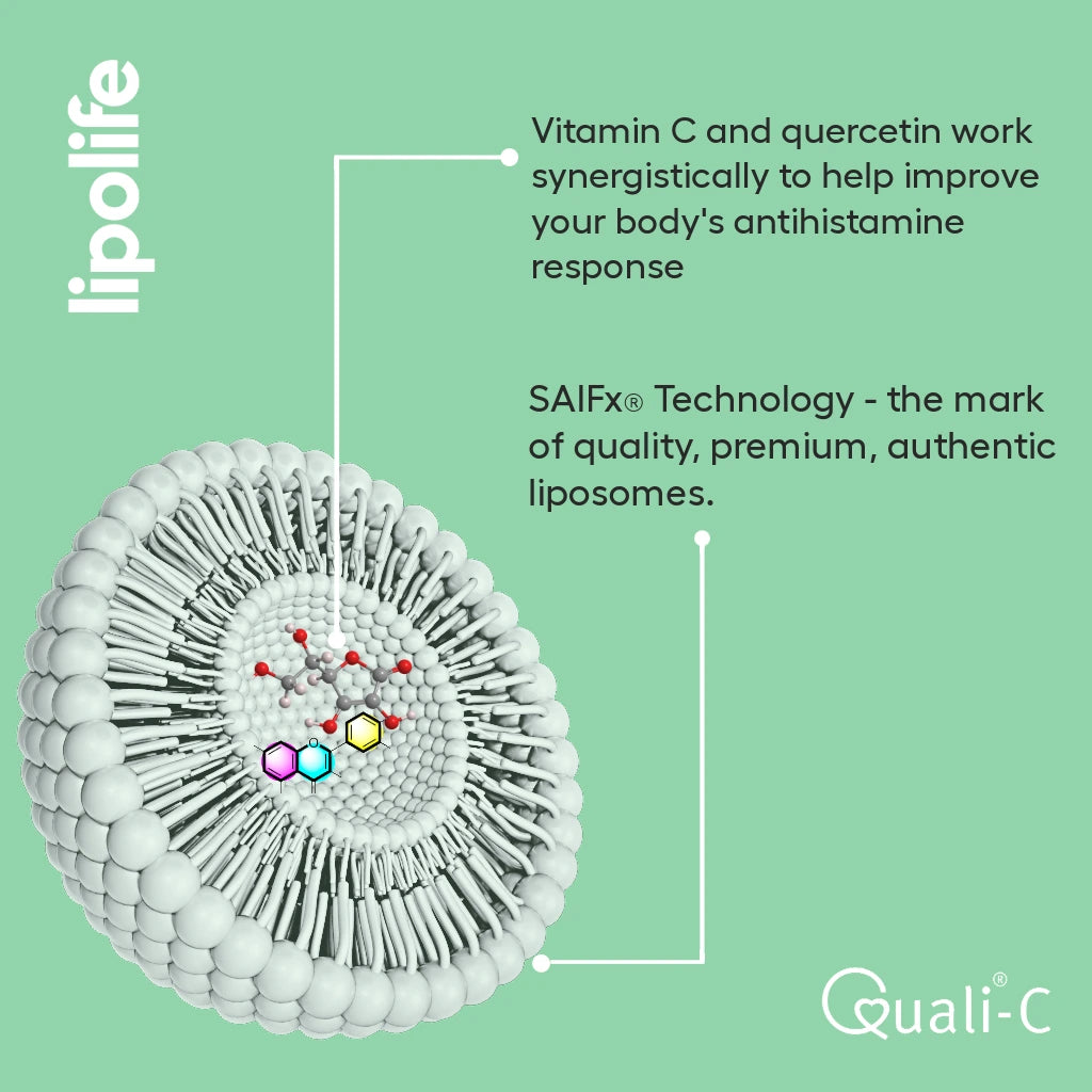 Liposomal Vitamin C and Quercetin