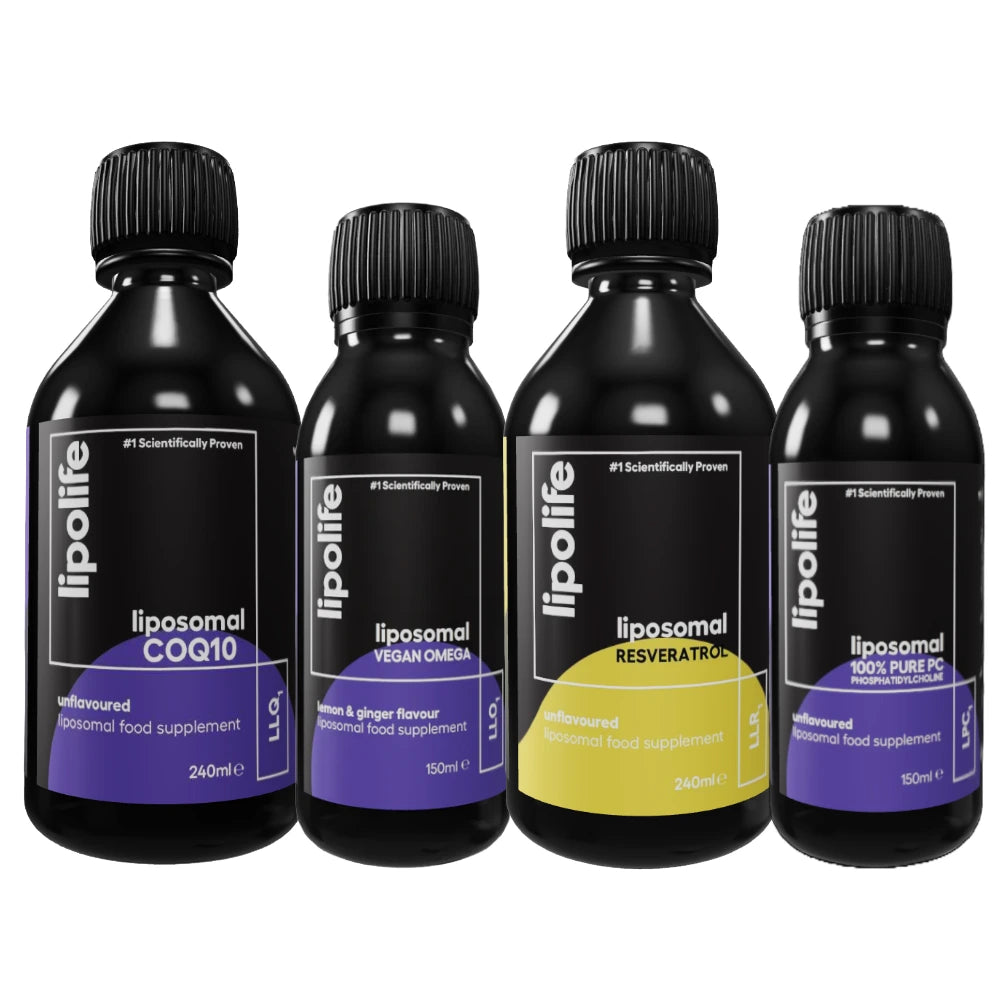 Cardiovascular Pack - Liposomal Omega, Pure PC, COQ10 & Resveratrol