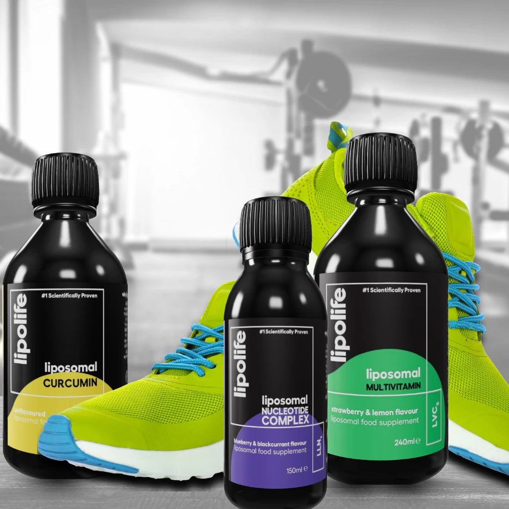 Gym Pack - Liposomal Curcumin, Nucleotide Complex & Multivitamin