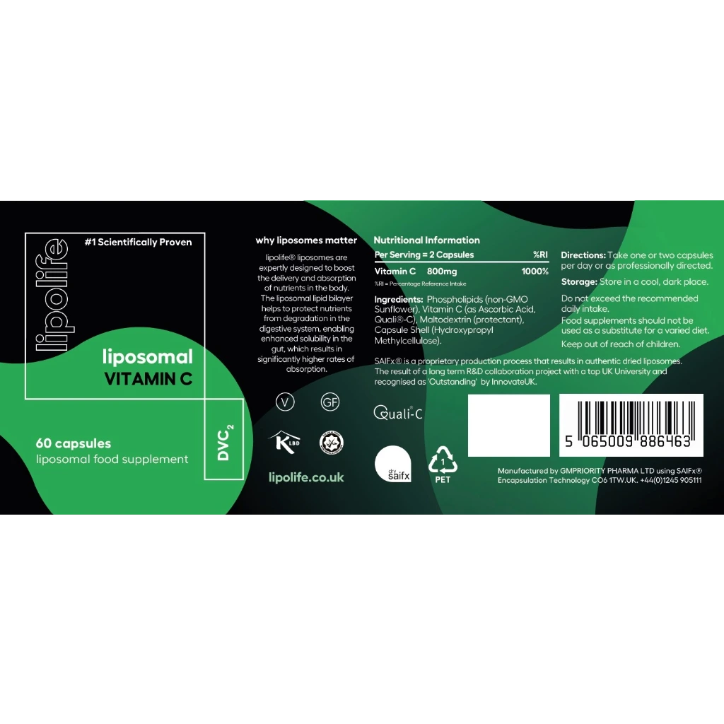 Liposomal Vitamin C Capsules