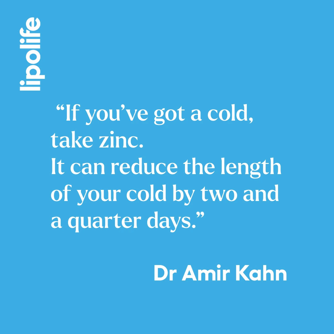 Liposomal Vitamin C, D3, K2 and Zinc