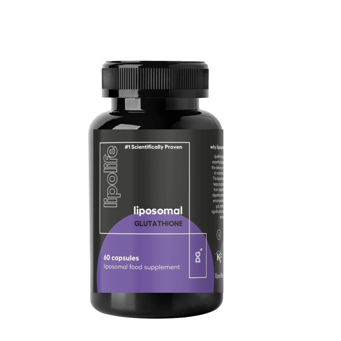 Liposomal Glutathione Capsules lipolife Liposomal Glutathione Capsules lipolife