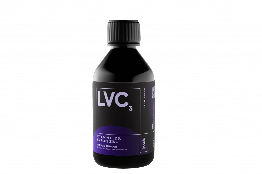 Liposomal Vitamin C, D3 and K2 plus Zinc