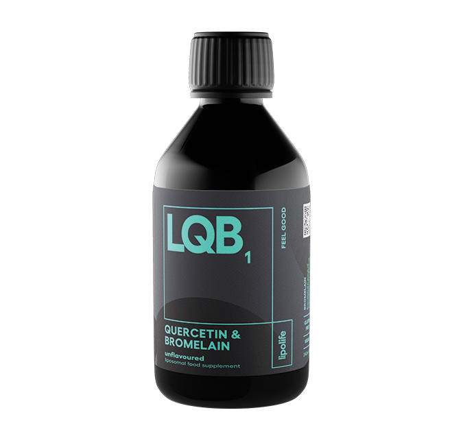 liposomal quercetin bromelain LQB1