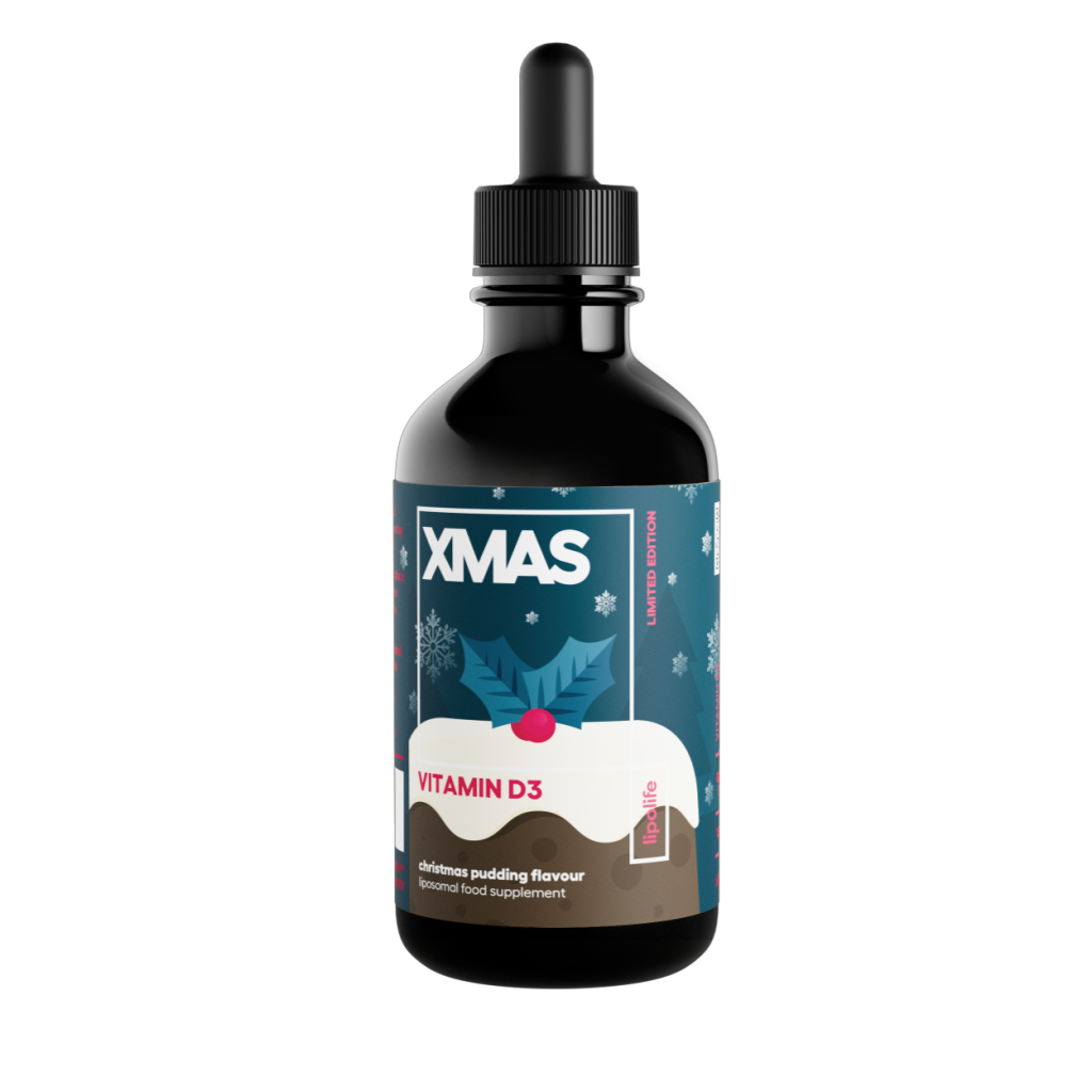 special edition christmas pudding flavoured vitamin d3